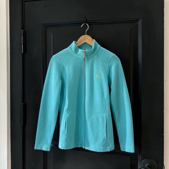 Tommy Bahama Jackets & Blazers - Tommy Bahama Women’s Aqua Full Zip Jacket! Medium!